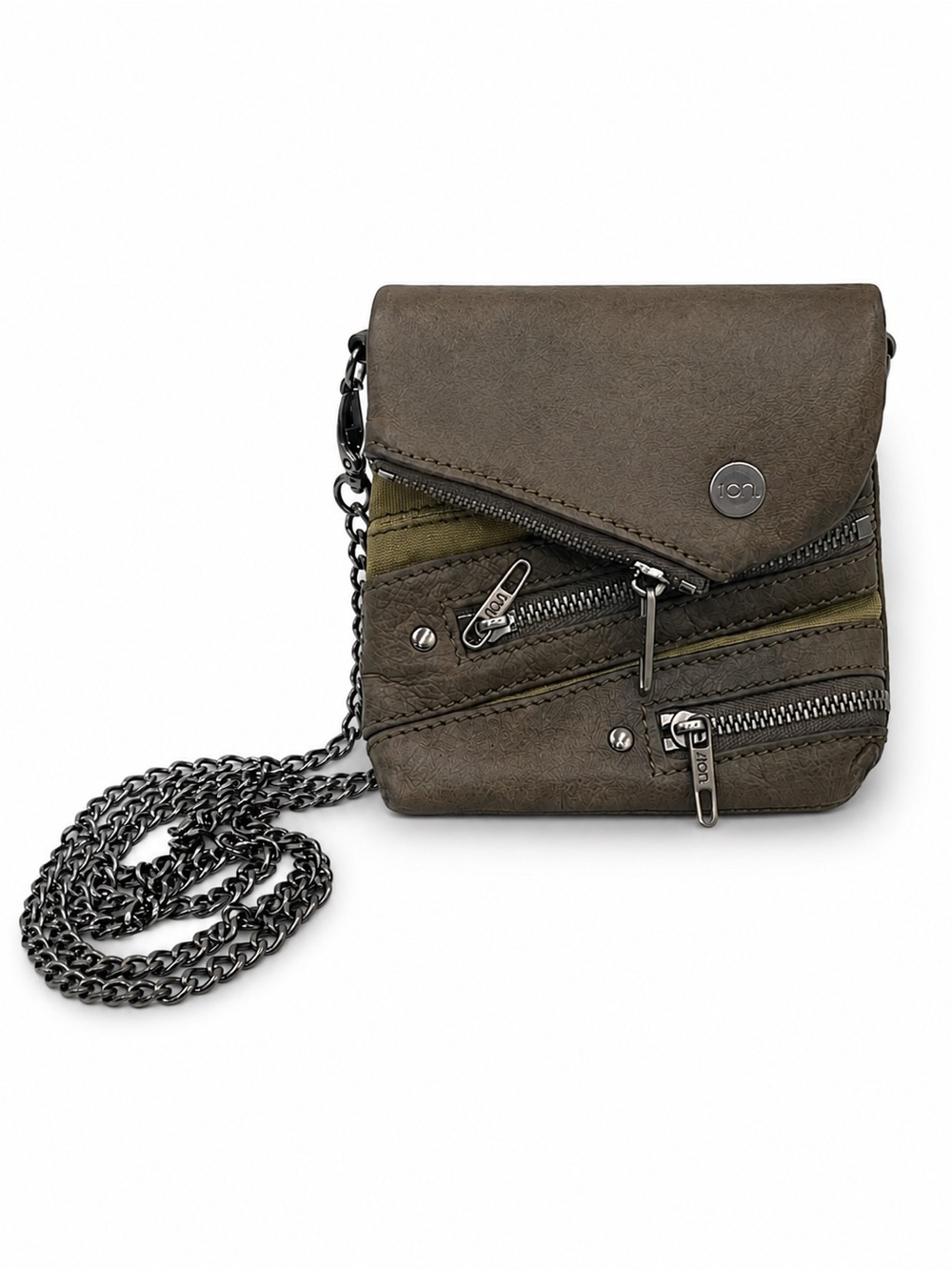 Rian Poverty Flats Leather Micro Hip Pouch Tiny Crossbody Concert Festival Bag